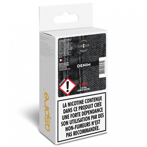 X3 Cartouches Denim pour Pod SLYM - Aspire
 Taux de nicotine-6mg