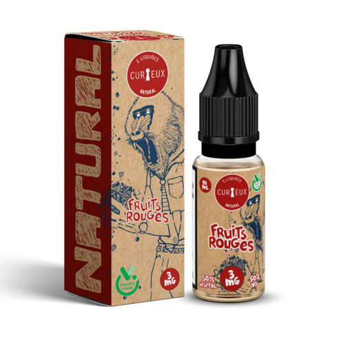 Fruits Rouges - 10ml
 Taux de nicotine-3mg
